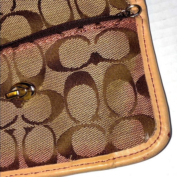 Vintage Coach Park Signature Canvas Wallet, AS IS - Picture 12 of 16